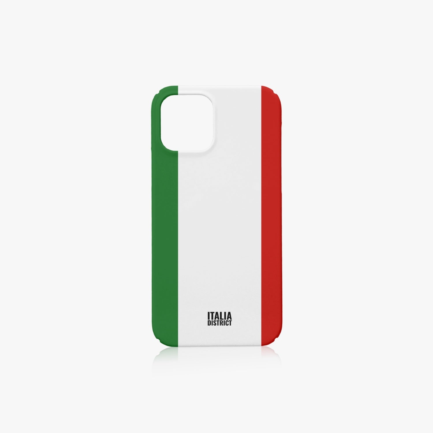 Italian Flag Phone Case for iPhone 11 Pro, featuring a smooth, glossy finish with full coverage design, celebrating Italian heritage.