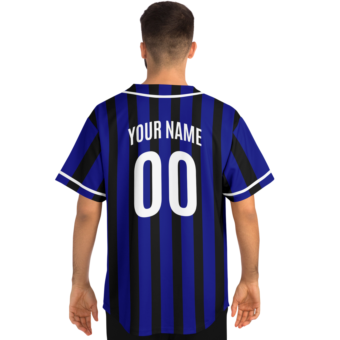 Inter Baseball Jersey - Custom Name + Number