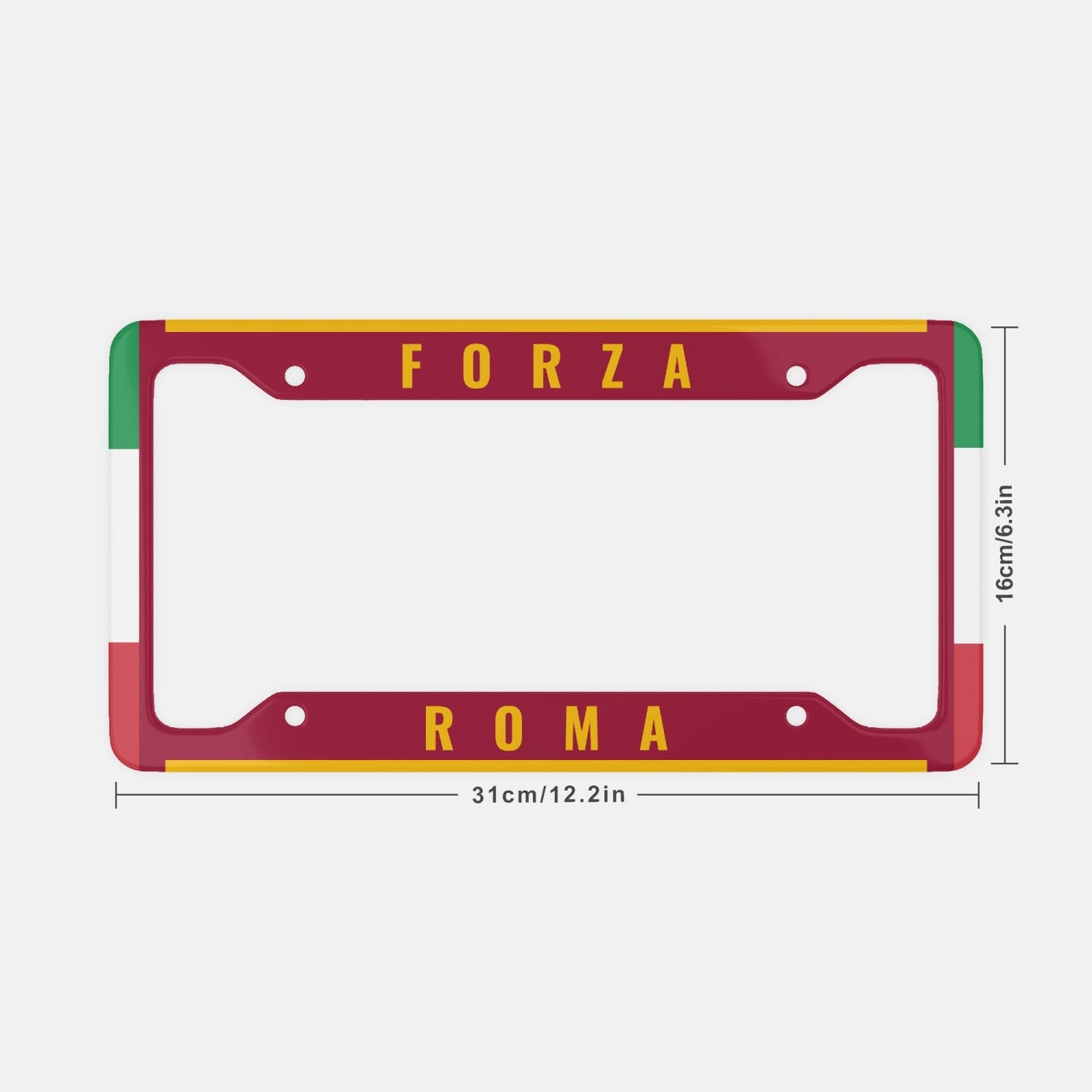Forza Roma - License Plate Frame