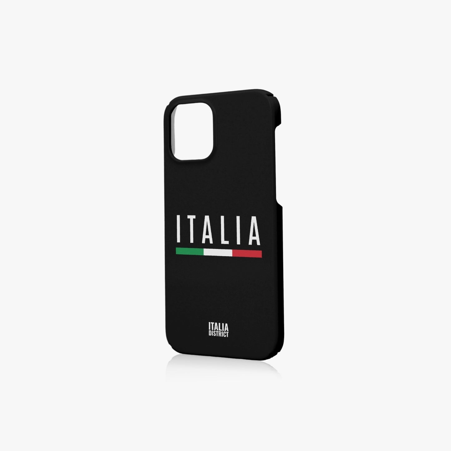 Custodia per telefono Italia nera per iPhone 12