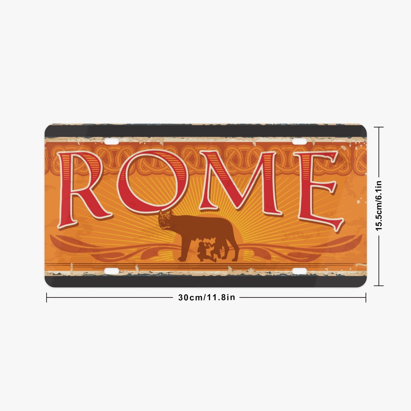 Targa Roma - Stile italiano