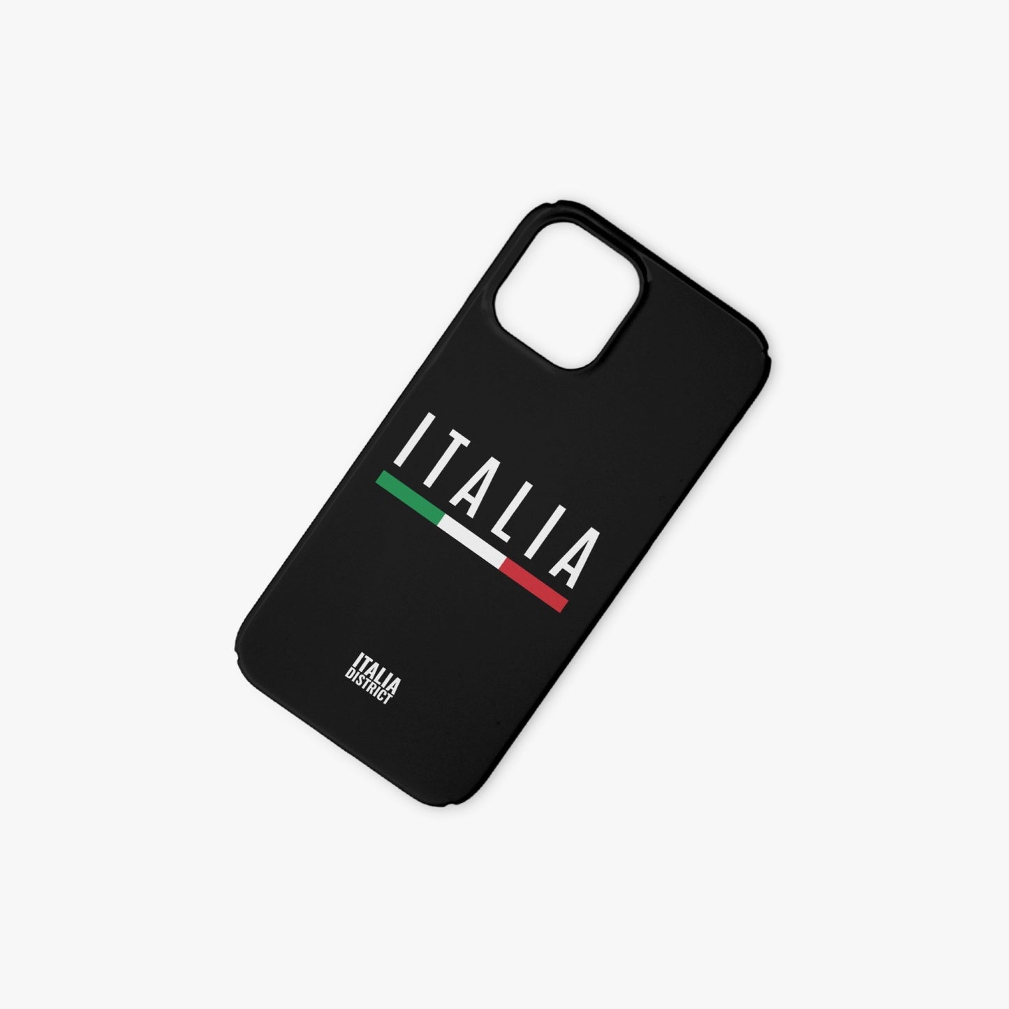 Custodia per telefono Italia nera per iPhone 12 Pro Max