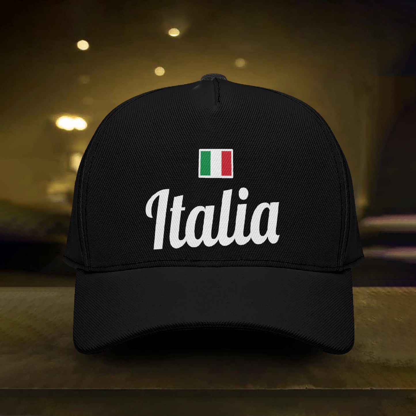 Italia - Cappellino da baseball nero