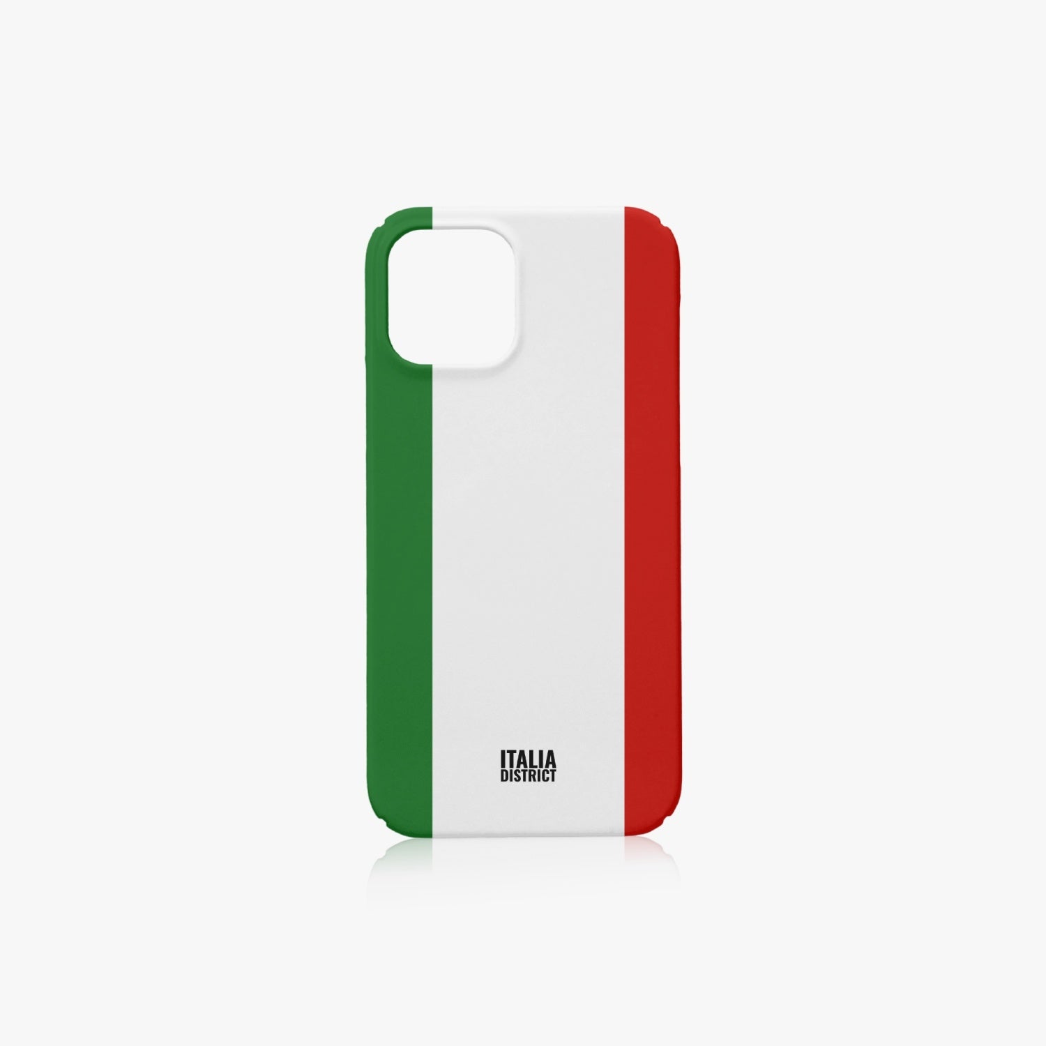 Italian Flag Phone Case for iPhone 12 Pro Max, offering 360-degree protection, features a distinctive Italian flag design, enhancing style while safeguarding your device.