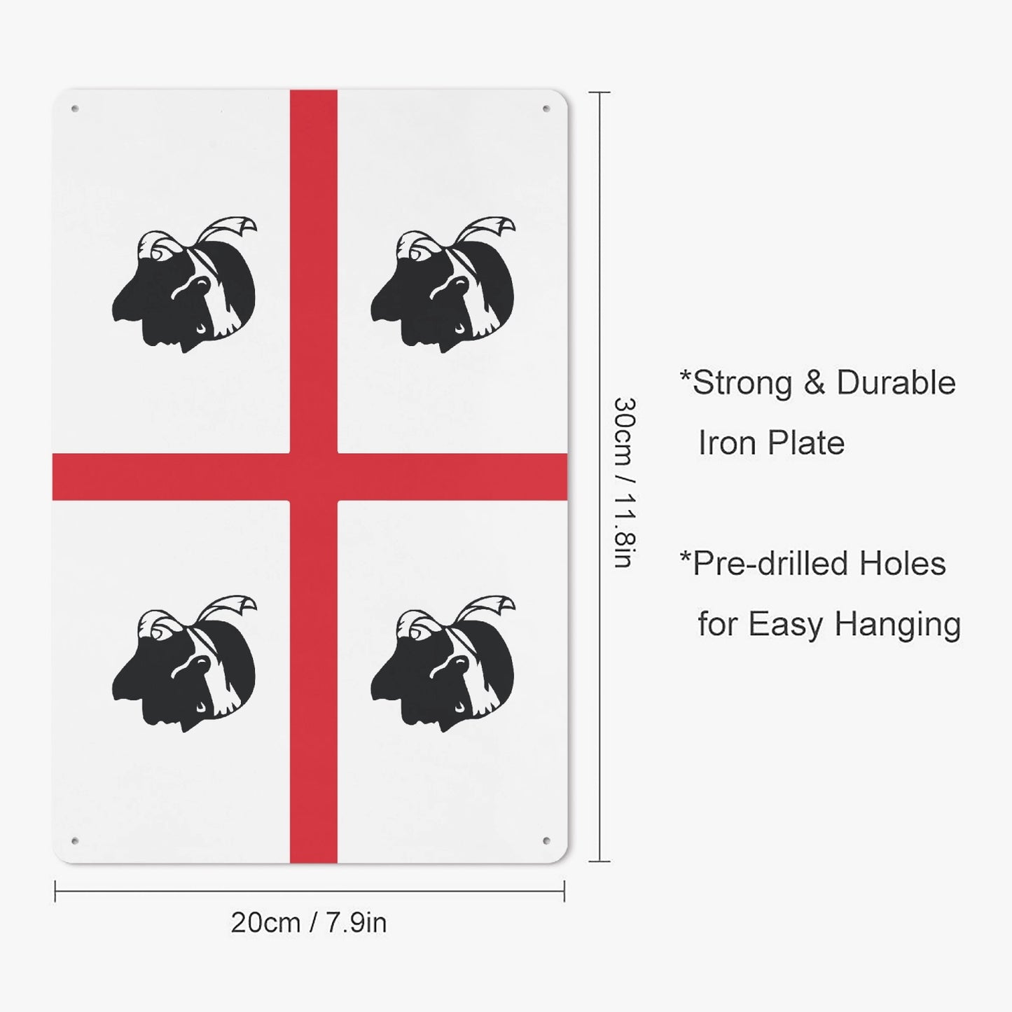 Sardinia Flag Metal Signs