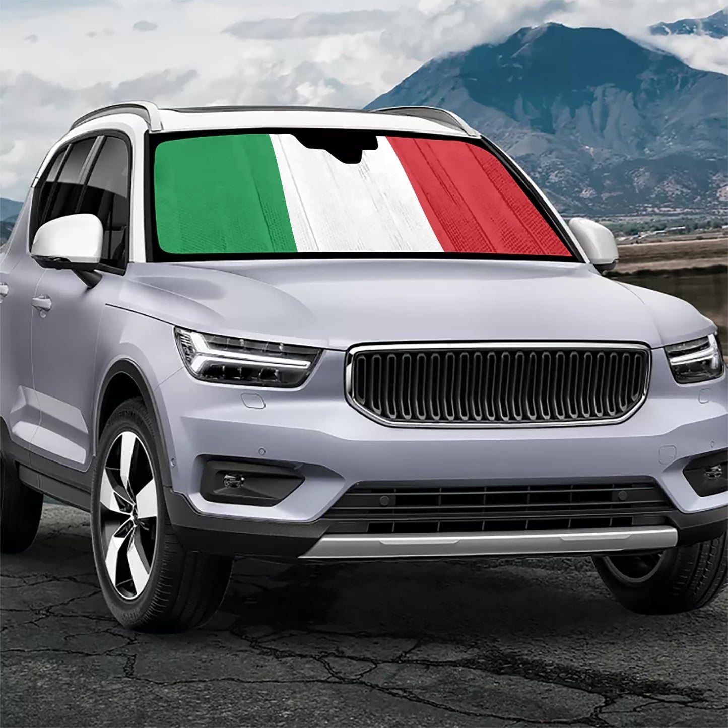 Bandiera Italia - Parasole per auto
