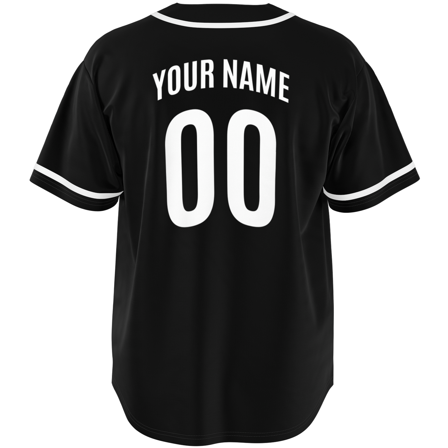 Italy Baseball Jersey - Black - Custom Name + Number