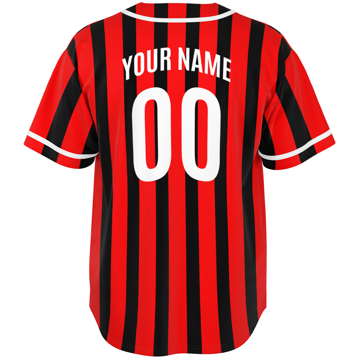 Milan Baseball Jersey - Custom Name + Number
