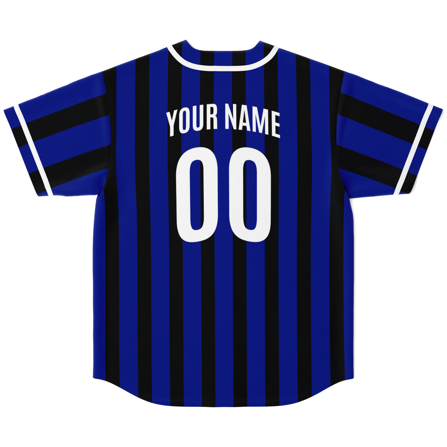 Inter Baseball Jersey - Custom Name + Number