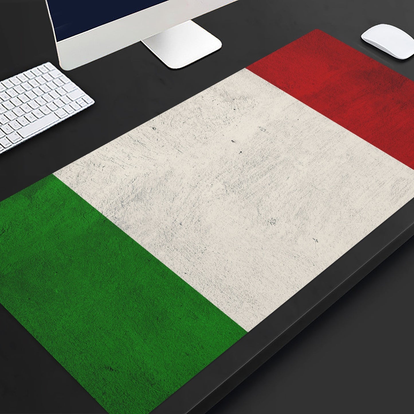 Bandiera Italiana - Tappetino da scrivania Premium