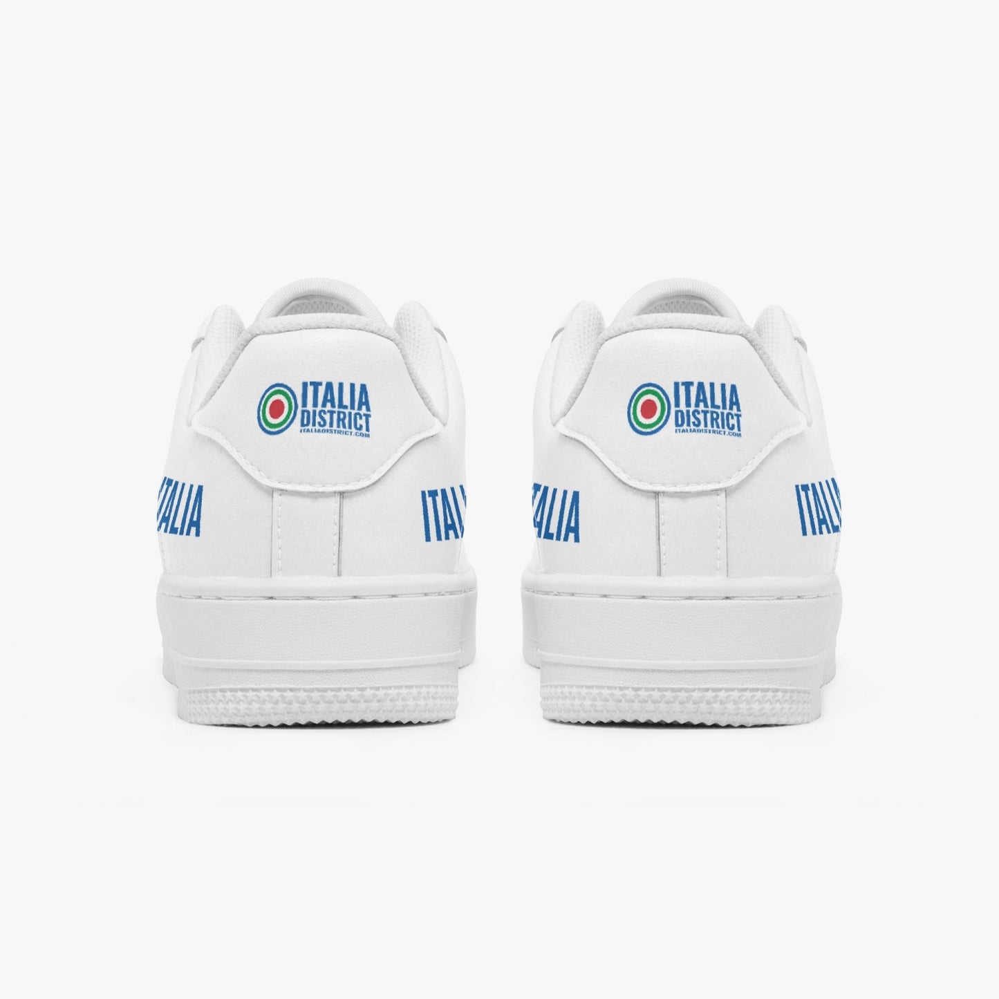 Italy Leather Sneakers - AF1 White