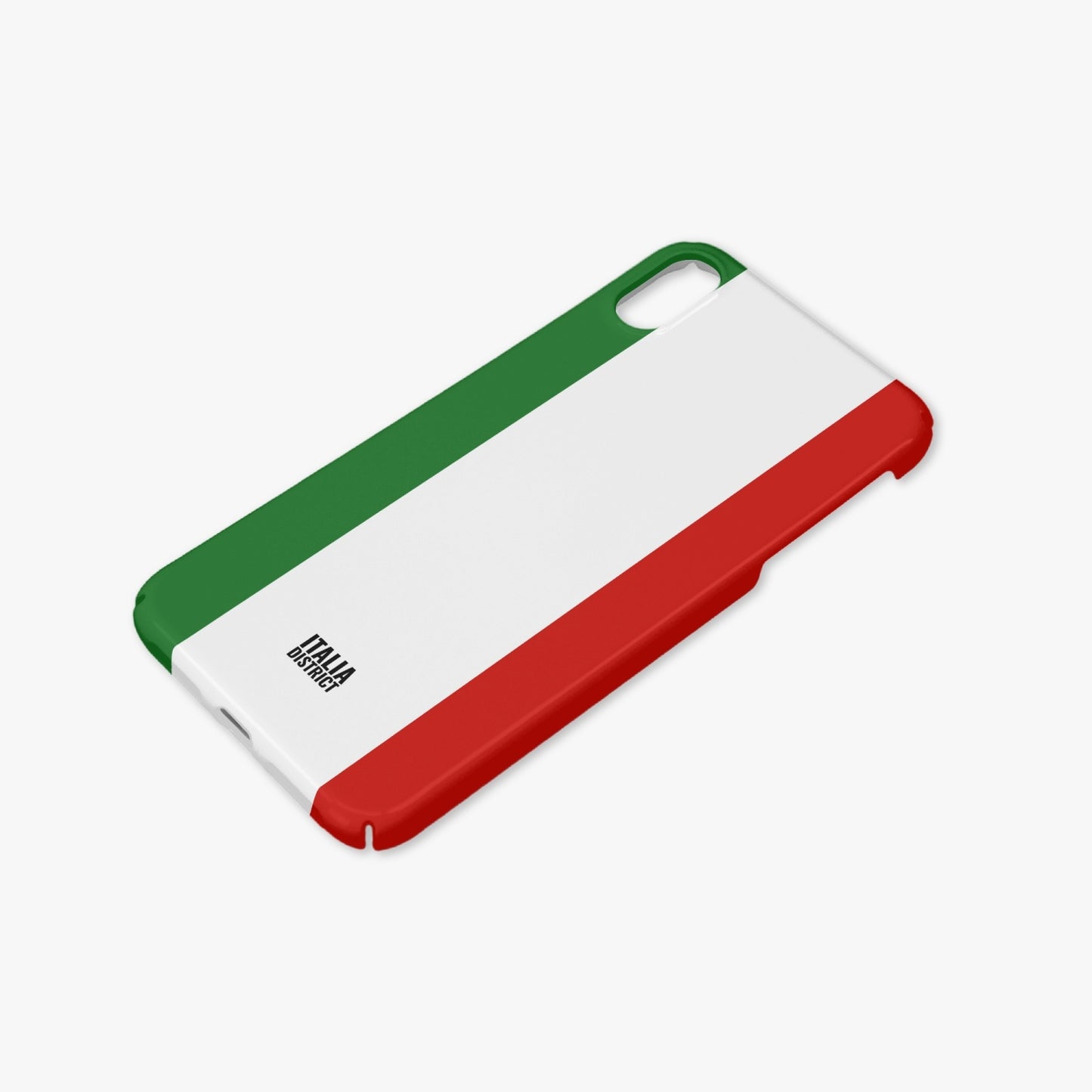 Custodia per cellulare con bandiera italiana per iPhone XS Max