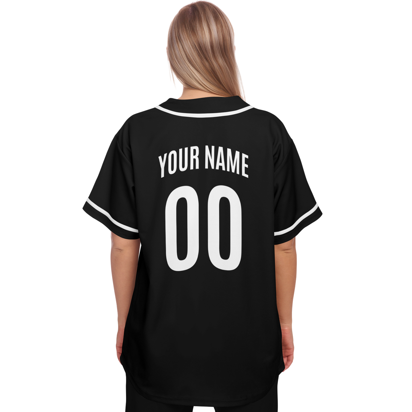 Italy Baseball Jersey - Black - Custom Name + Number