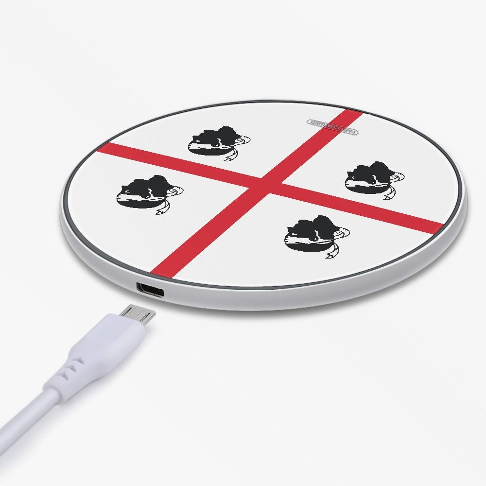 Bandiera della Sardegna - Caricabatterie Wireless da 10W