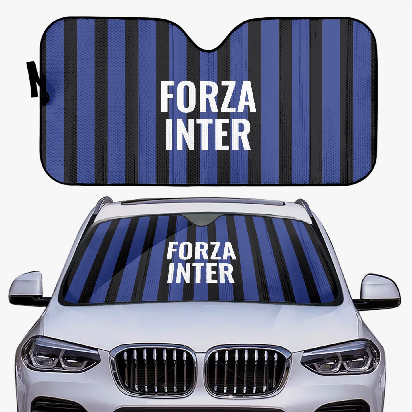 Forza Inter - Tendina parasole per auto