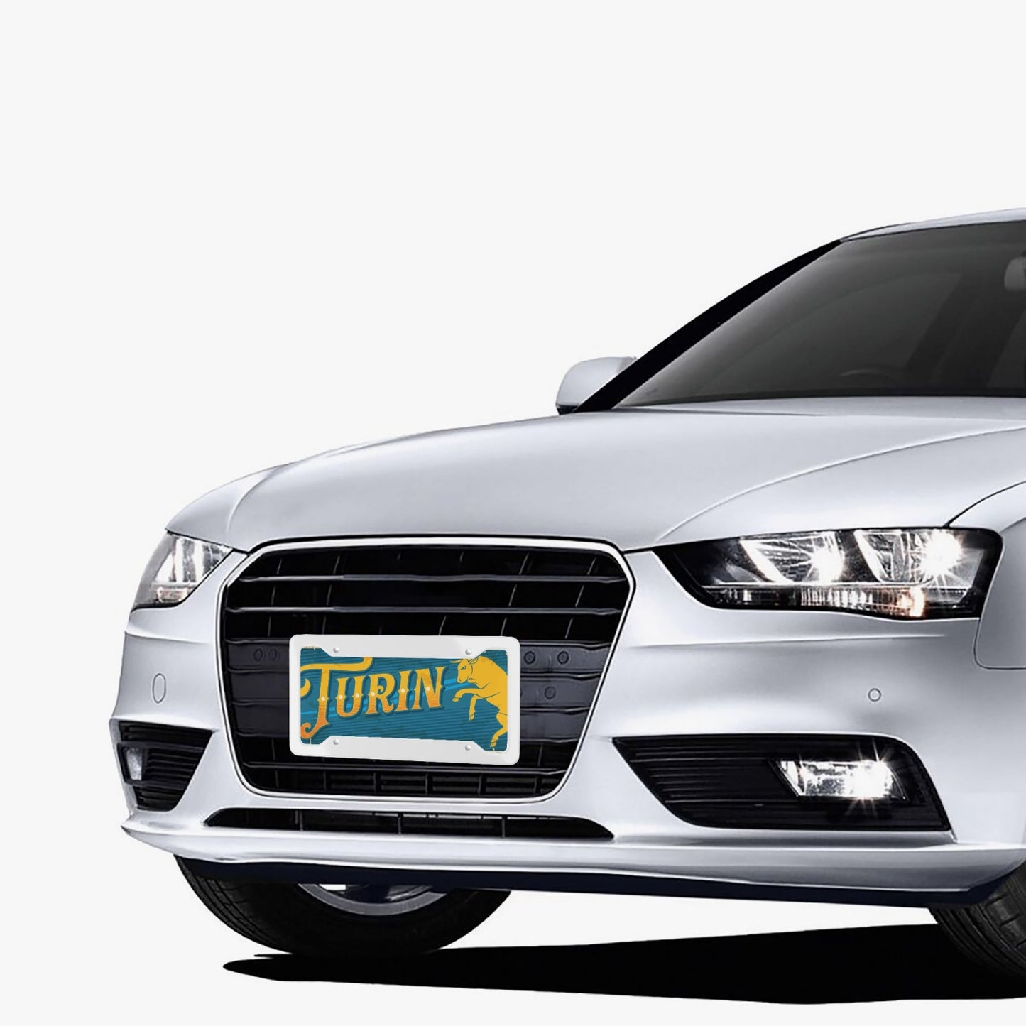 Turin License Plate Italian Style