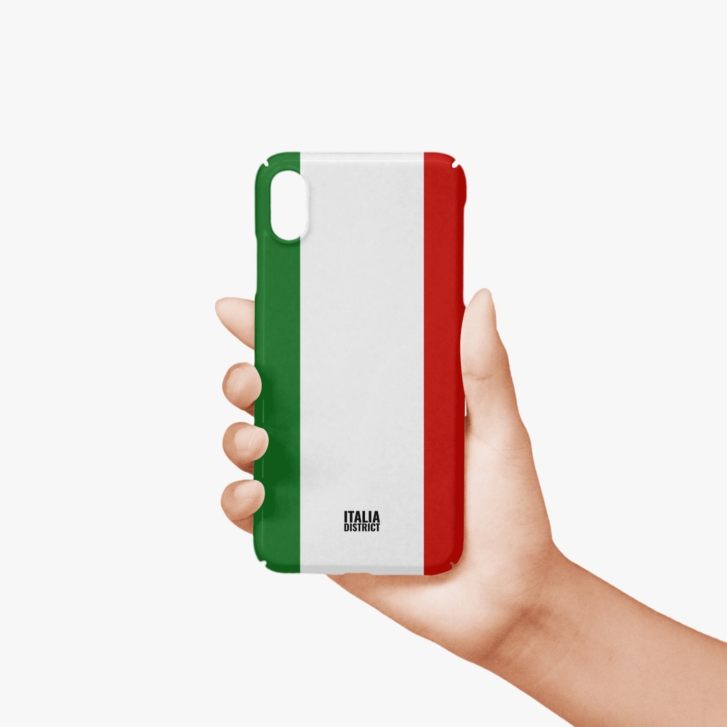 Custodia per cellulare con bandiera italiana per iPhone XS Max