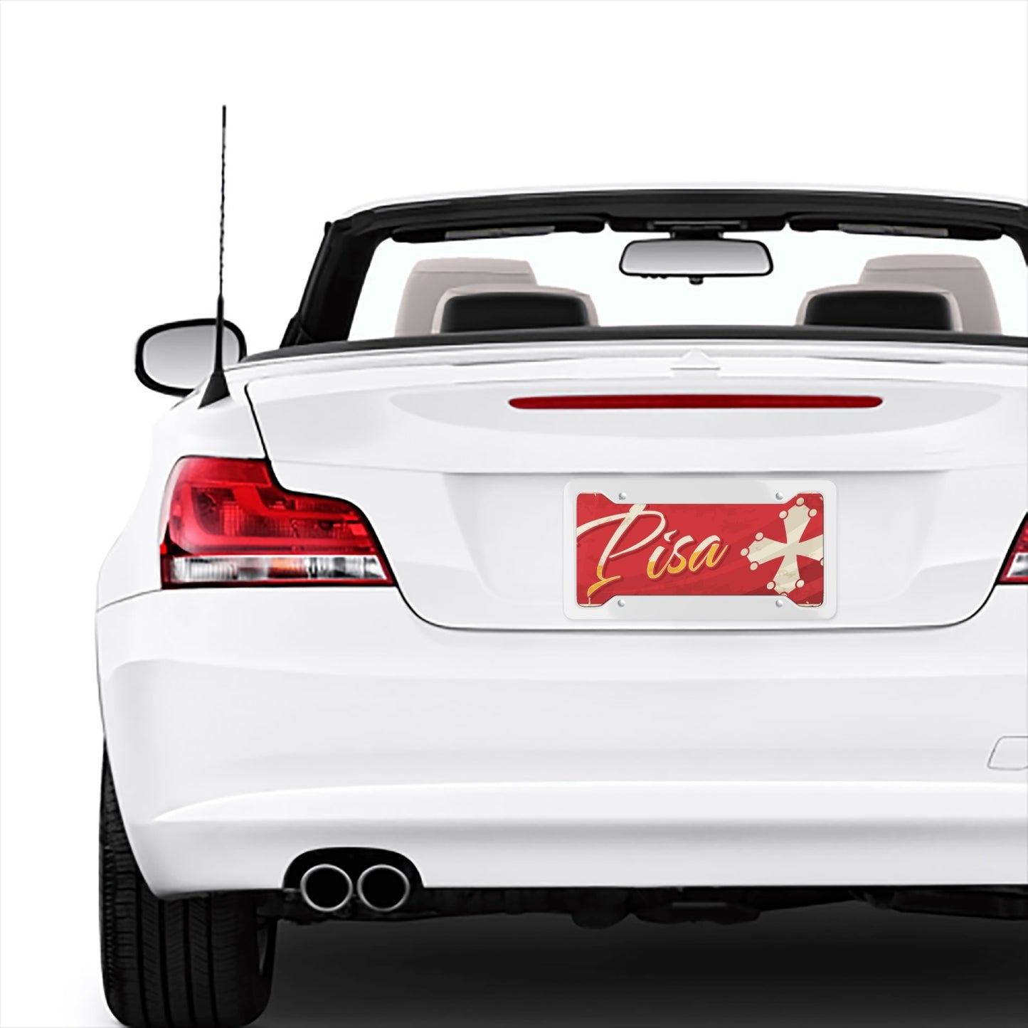 Targa Pisa in stile italiano