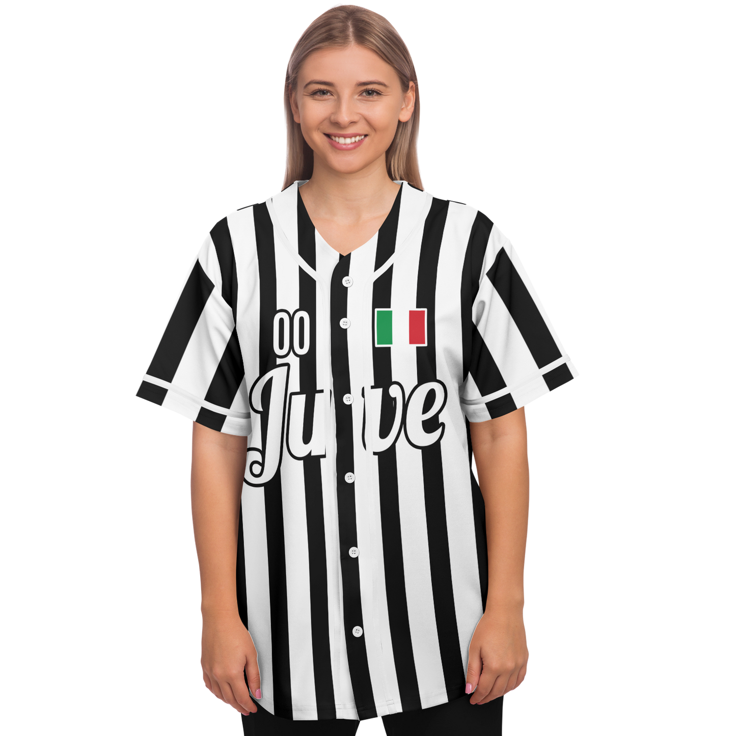 Juve Baseball Jersey - Custom Name + Number
