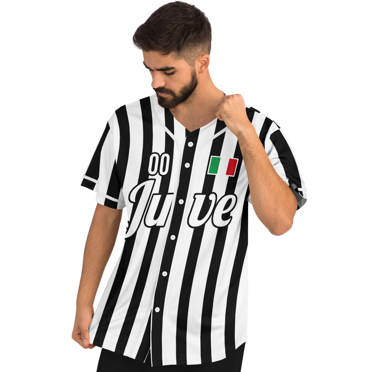 Juve Baseball Jersey - Custom Name + Number