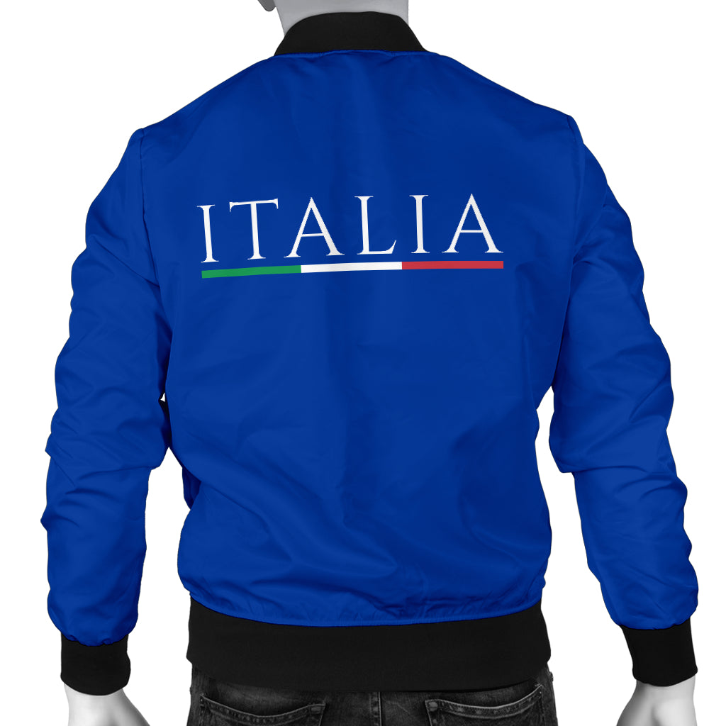 Giubbotto bomber Italia - Azzurro - Uomo