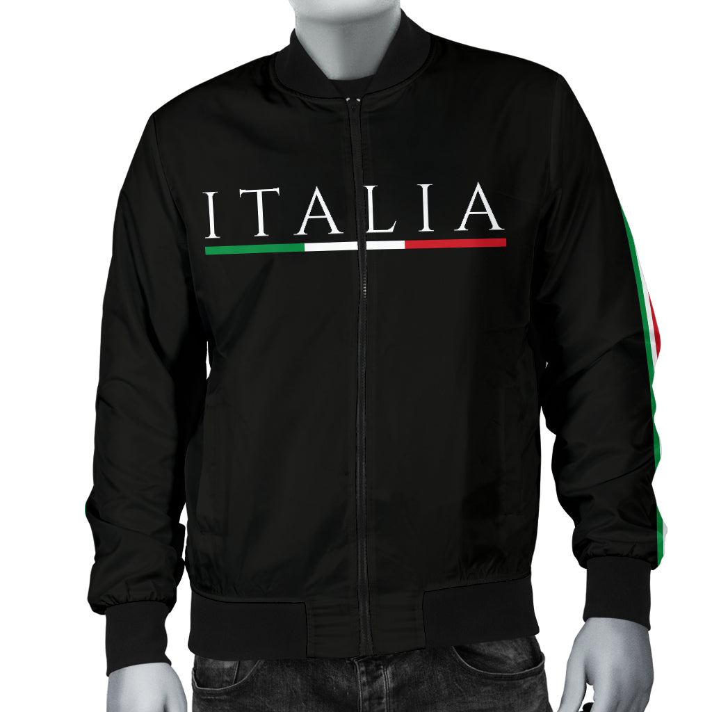Giubbotto bomber Italia - Nero - Uomo