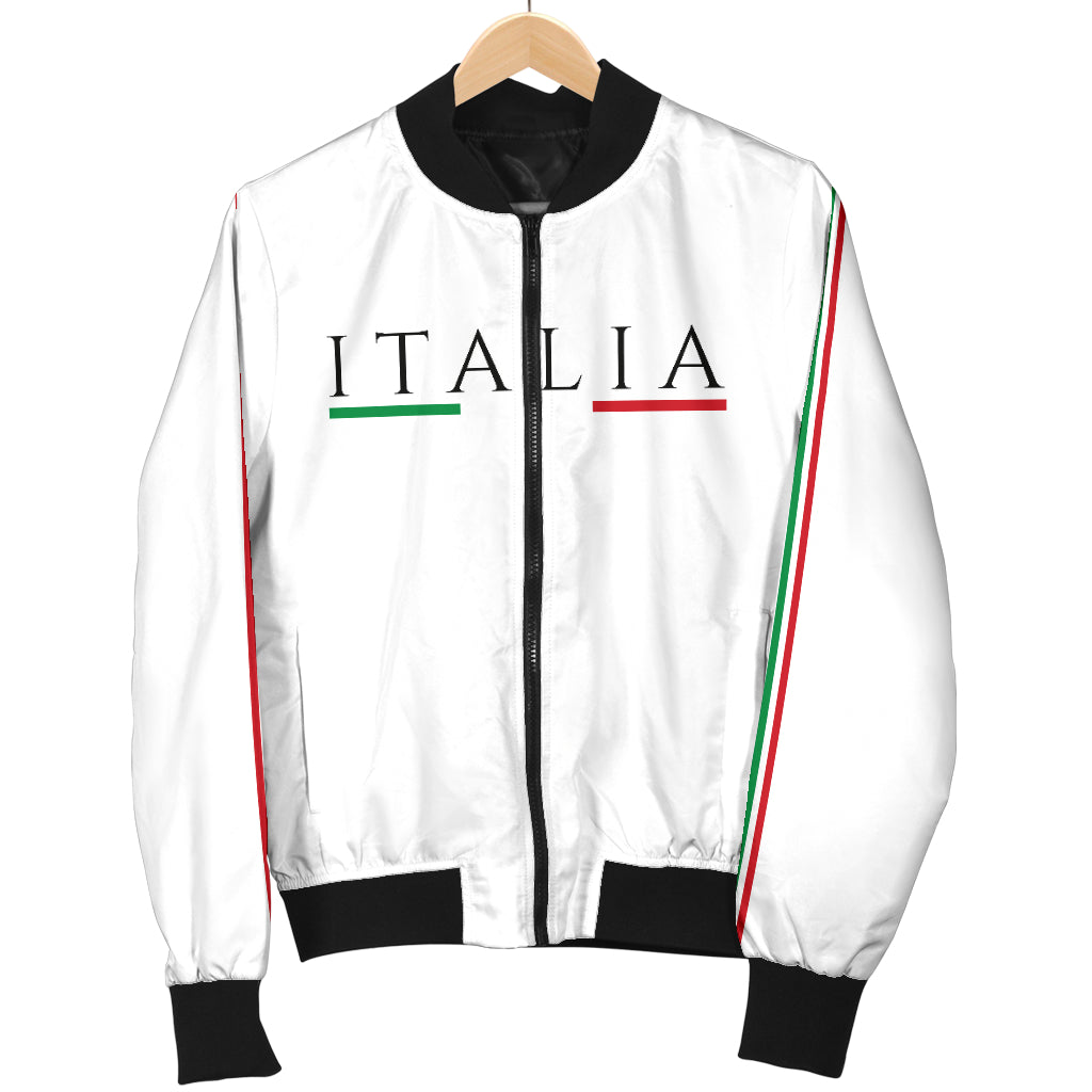 Giubbotto bomber Italia - Bianco - Uomo