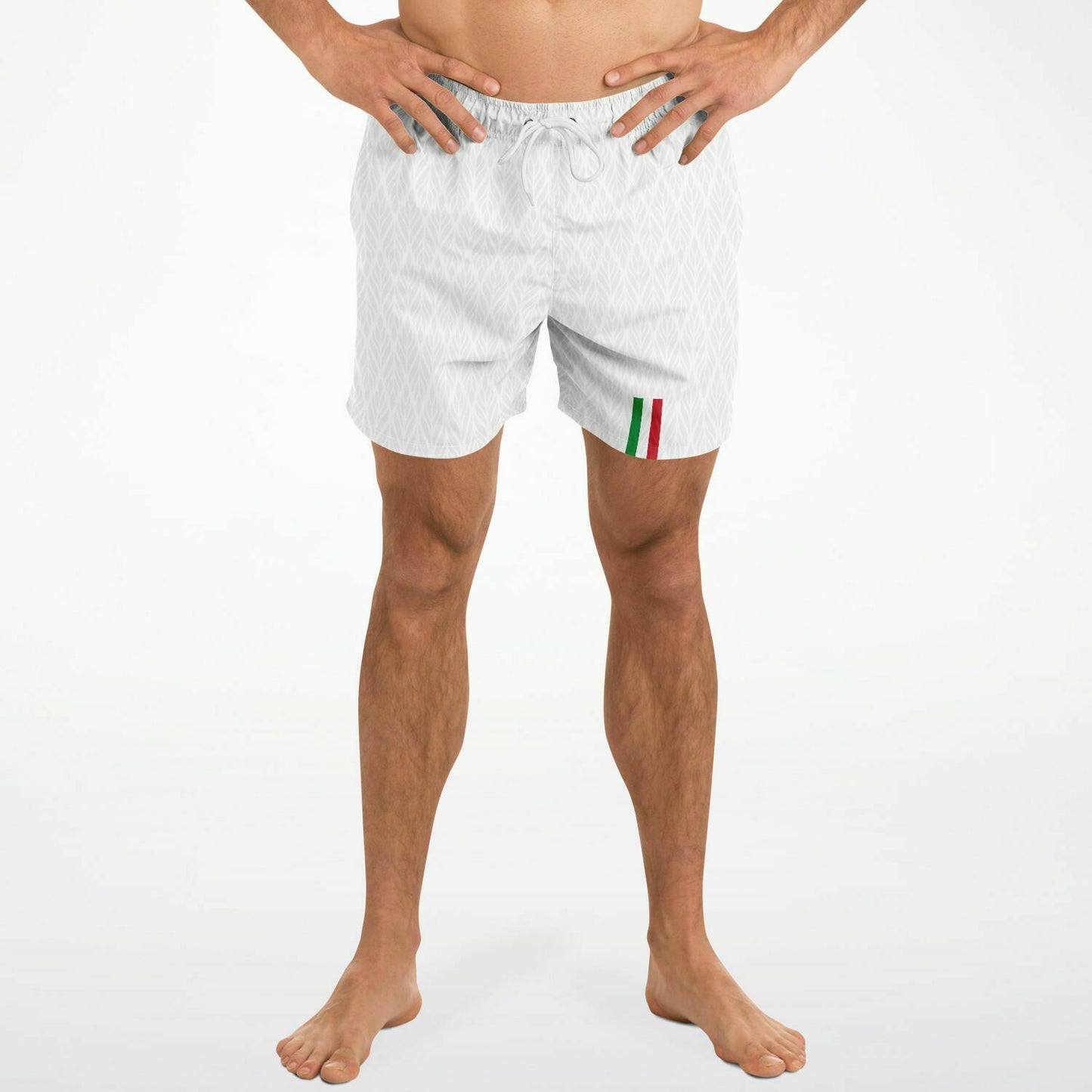 Boxer da bagno Italia Bianco