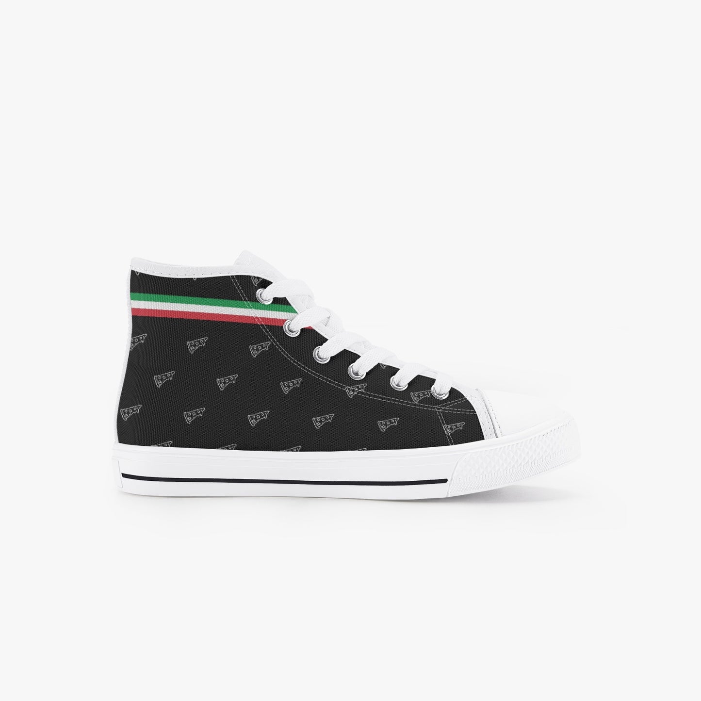 Scarpe alte da bambino modello pizza
