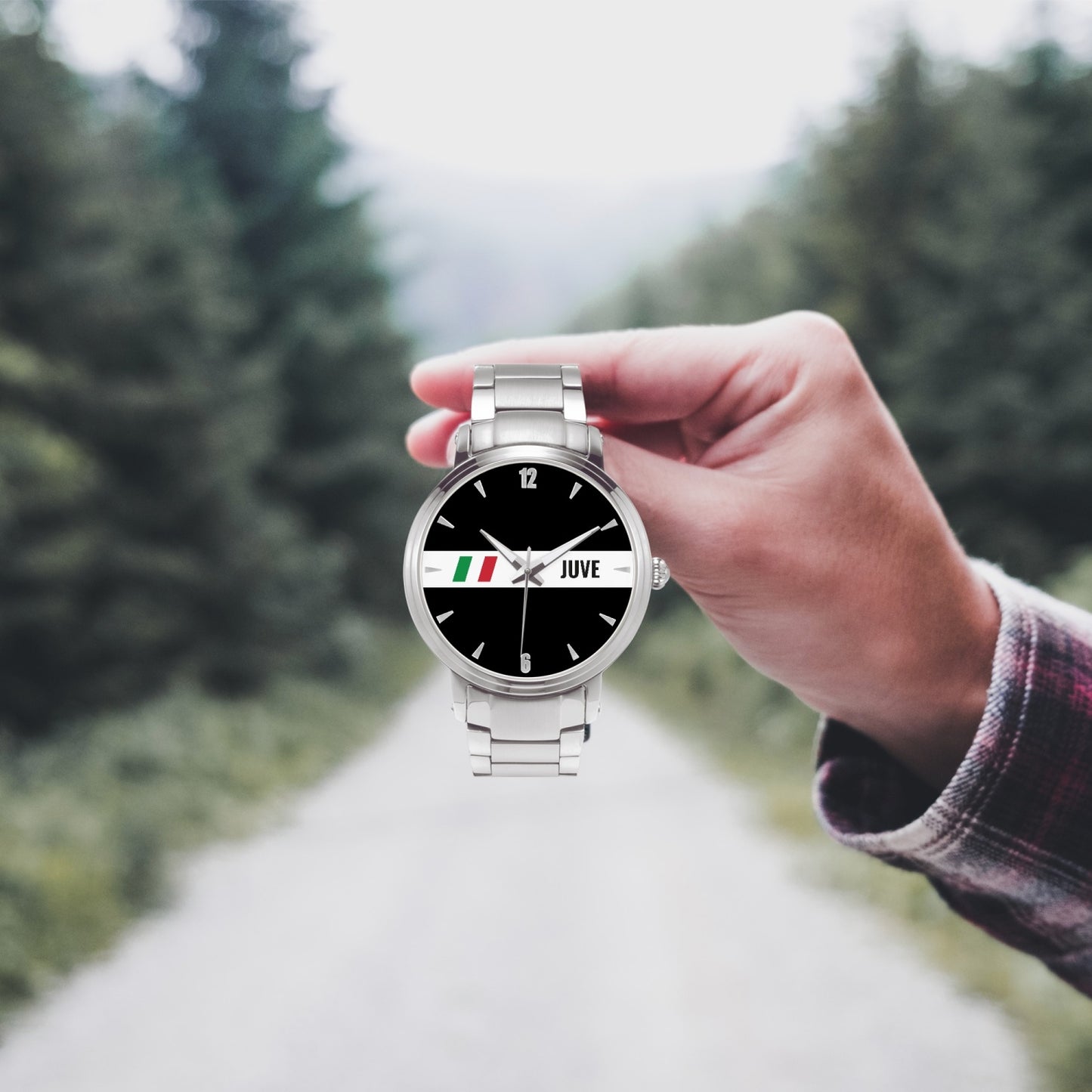 Orologio con movimento automatico Juve - Acciaio inossidabile premium