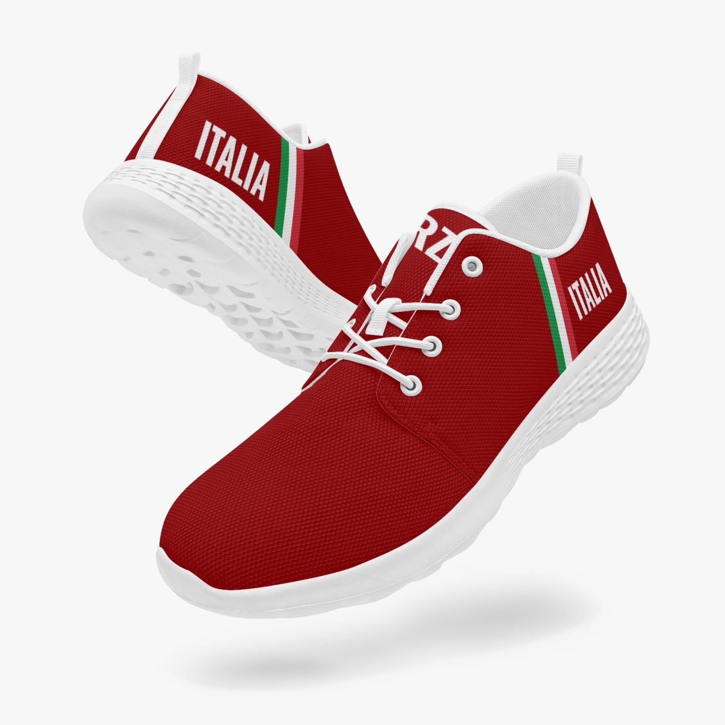Scarpe da corsa Italia - Forza Italia - Rosse - taglie uomo/donna