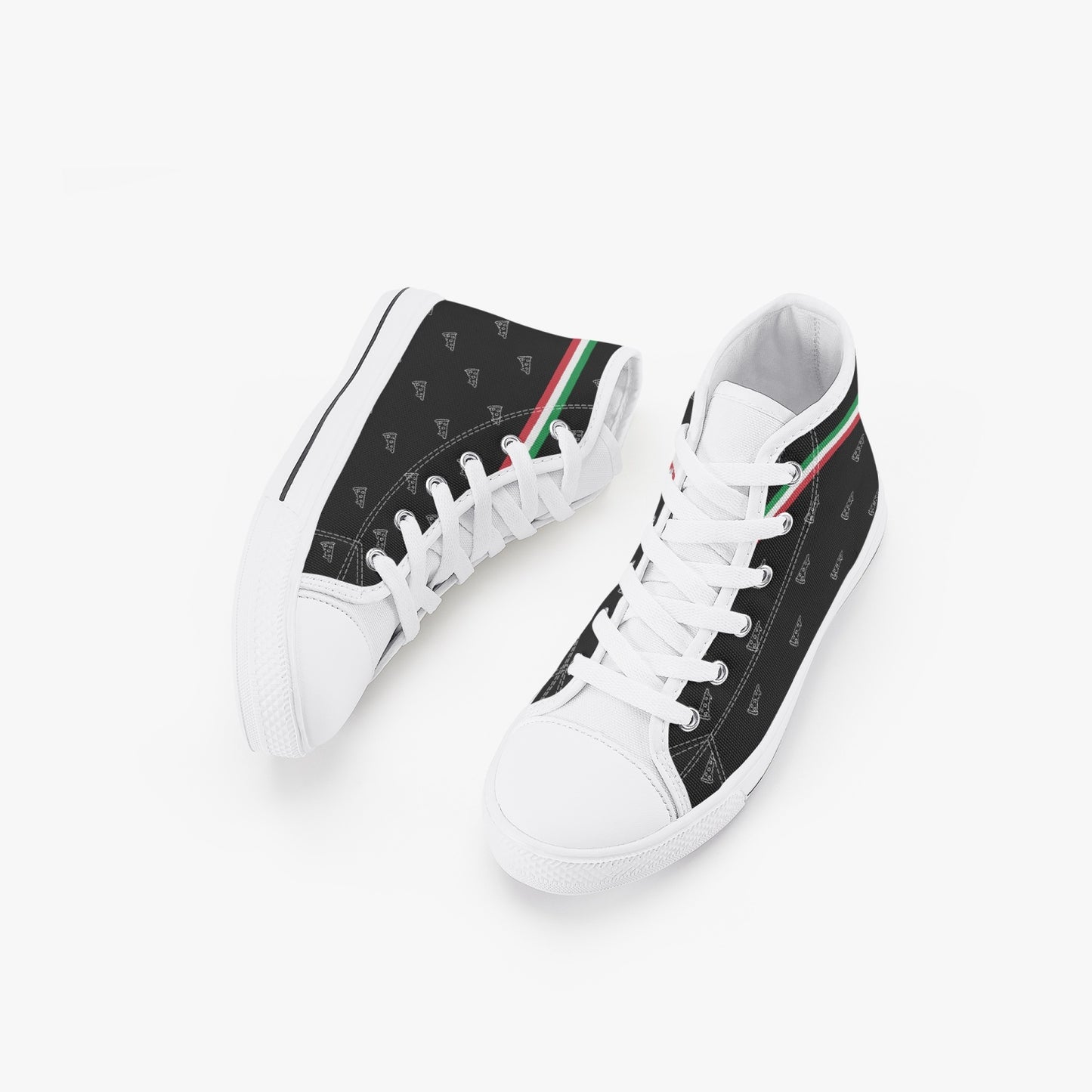 Scarpe alte da bambino modello pizza