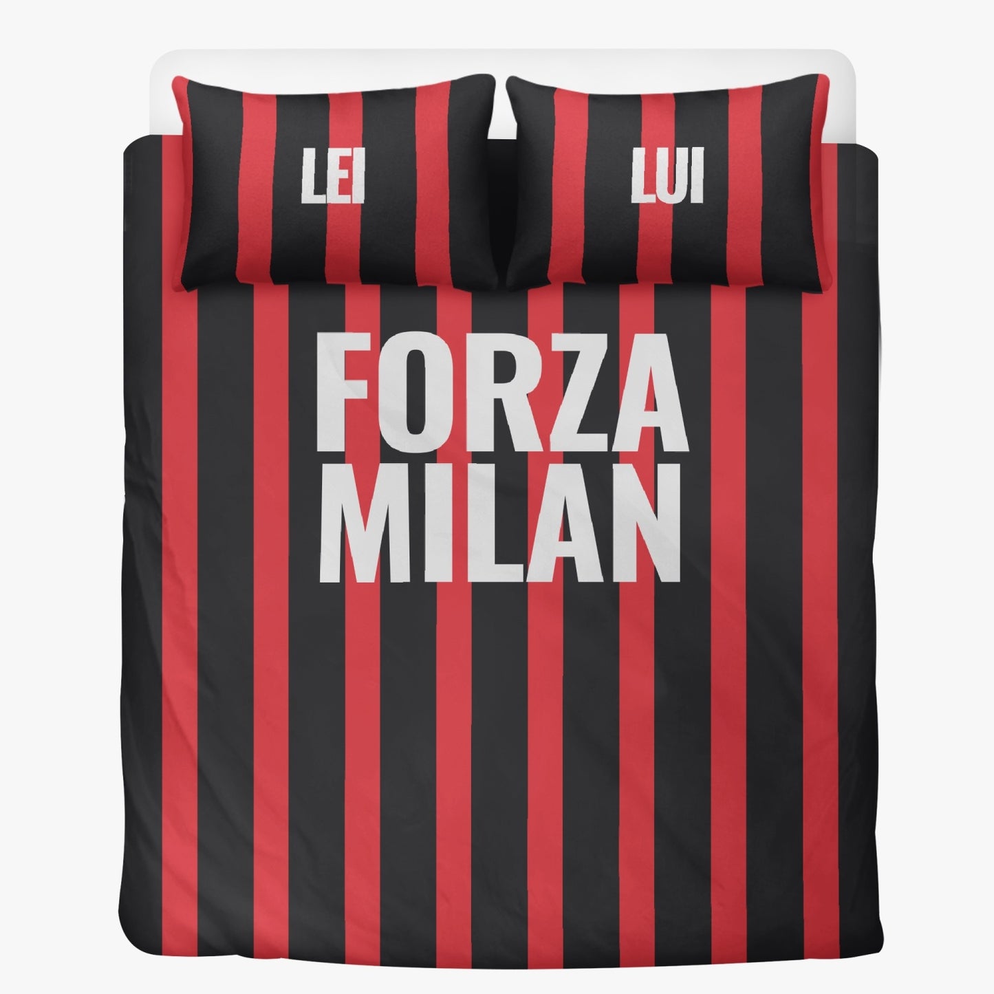 Completo Biancheria da Letto - Forza Milan