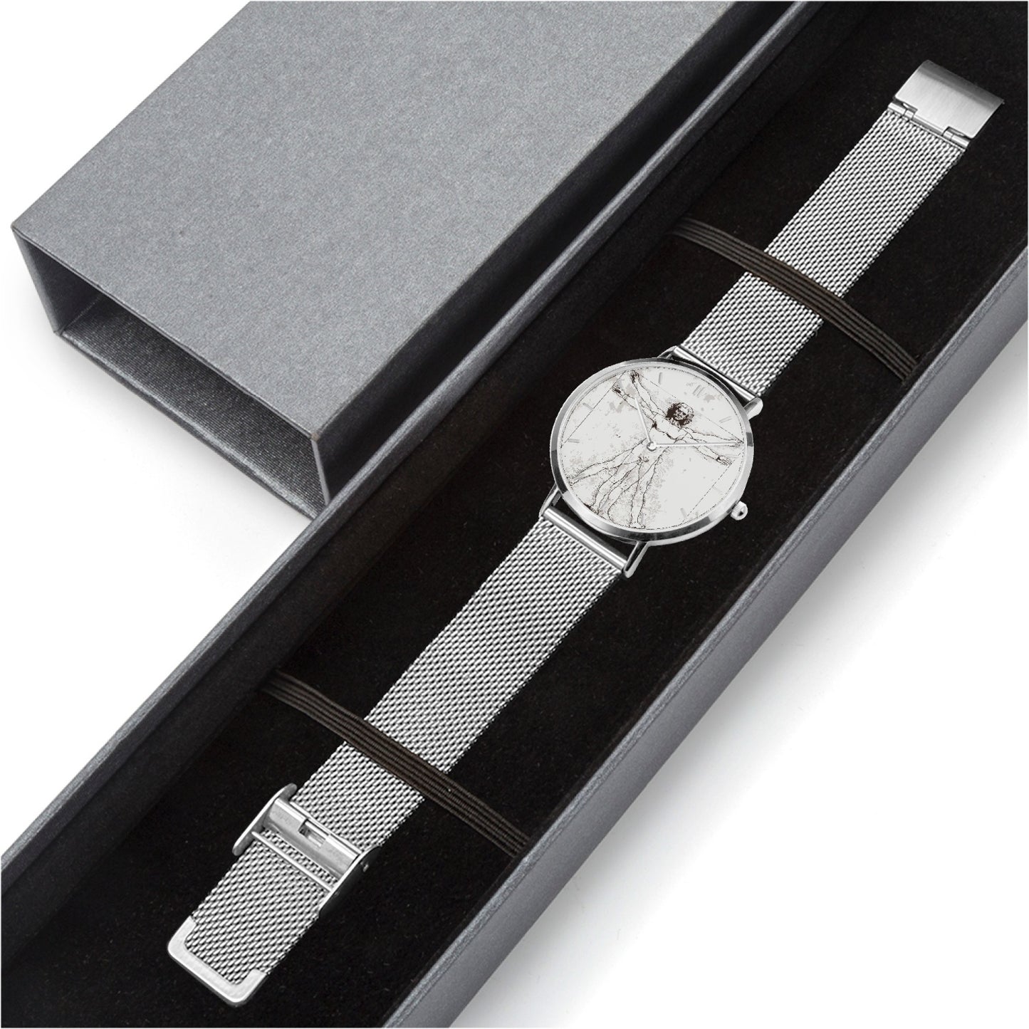 Steel Quartz Watch - Vitruvio