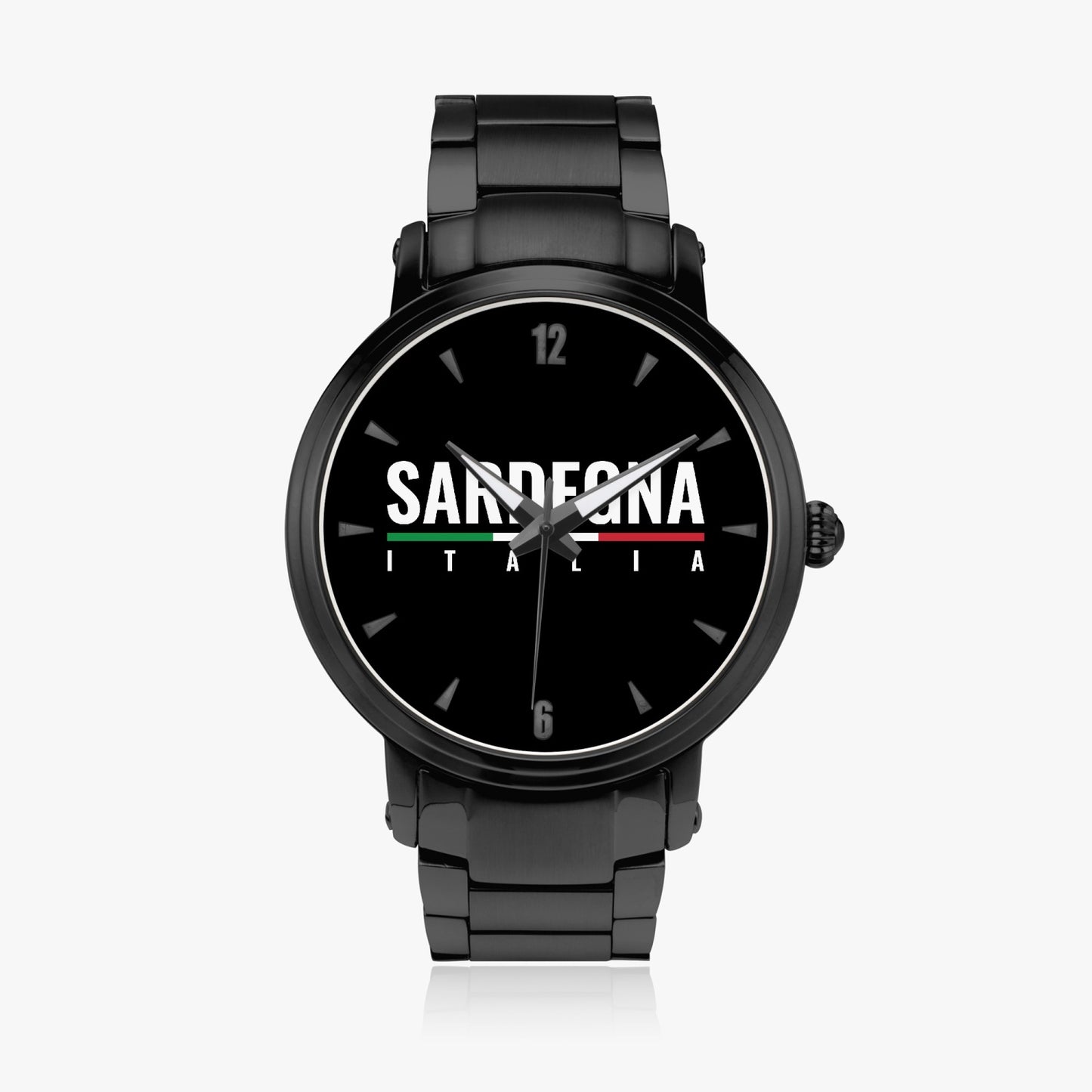 Orologio Movimento Automatico Sardegna Italia - Acciaio Inossidabile Premium