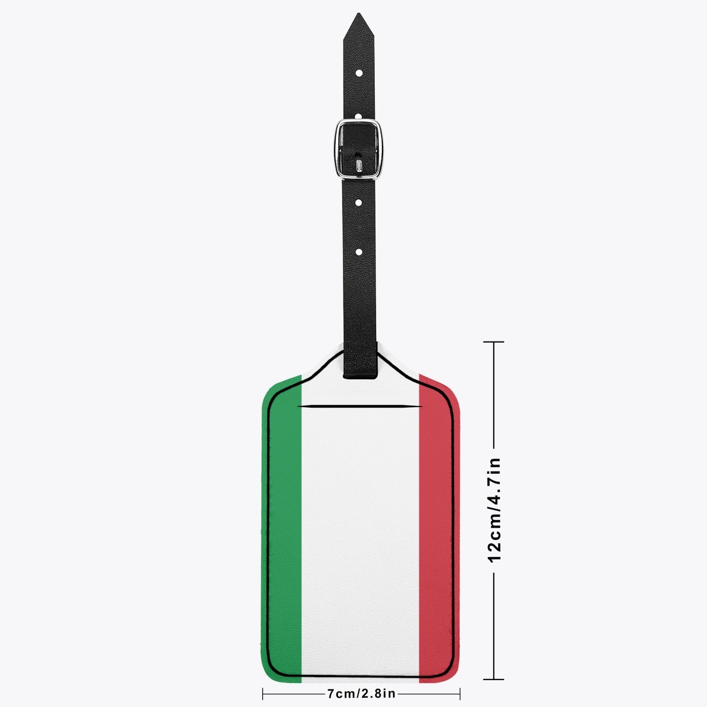 Copertina Italia ed etichetta bagaglio