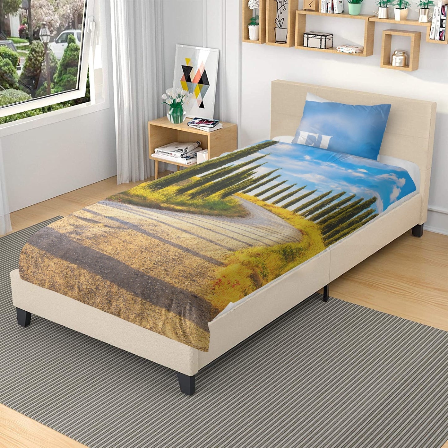 Bedding Set - Tuscany spring Italy
