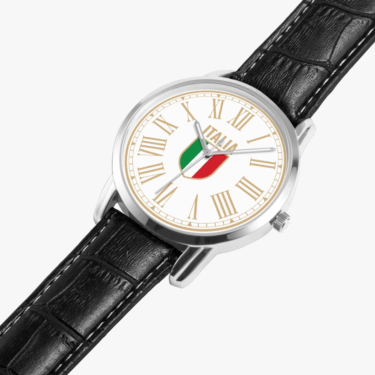 Orologio al quarzo - Italia oro bianco