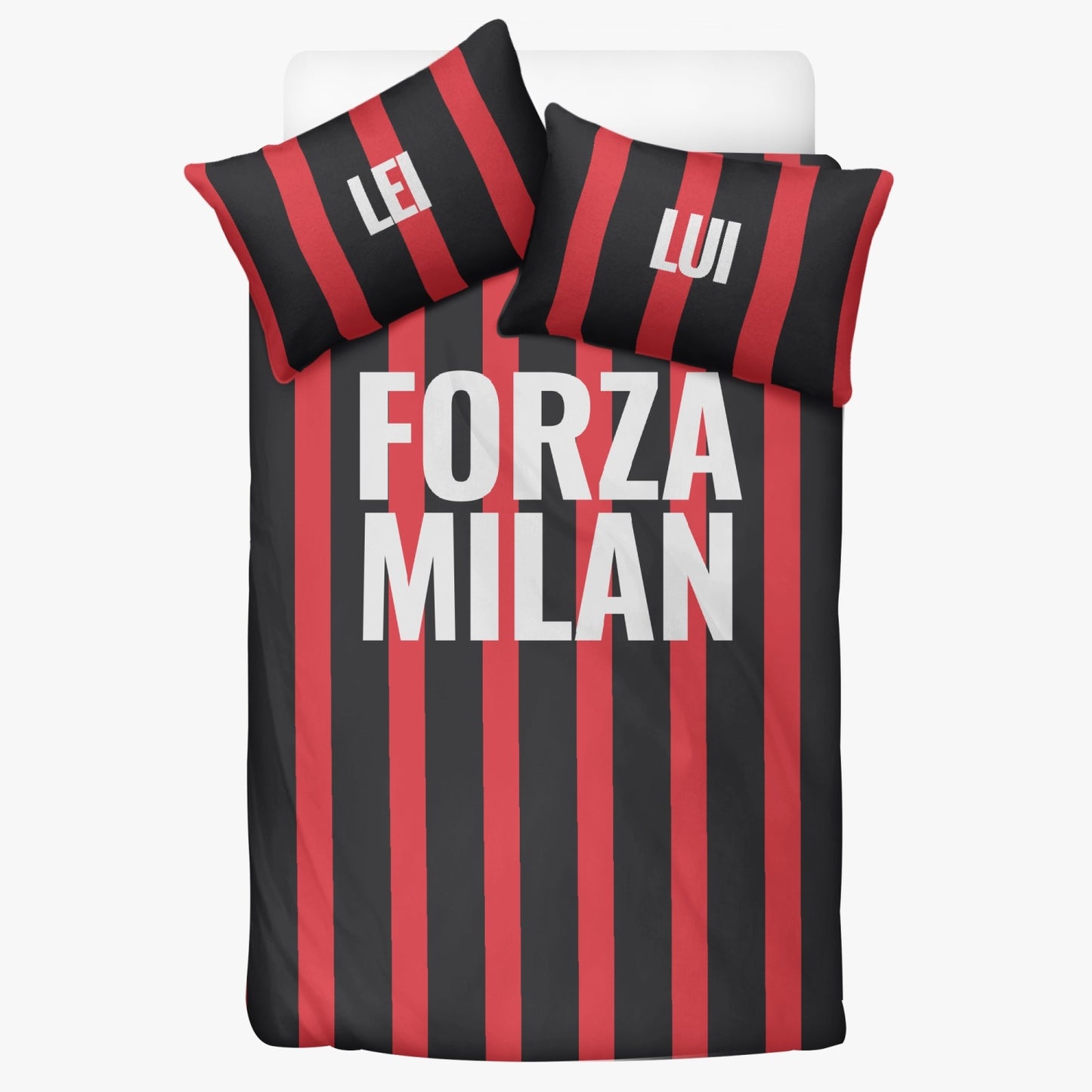 Completo Biancheria da Letto - Forza Milan