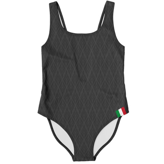 One-piece swimsuit featuring a unique design, ideal for beach or poolside wear, with soft fabric and high-definition print for standout style.