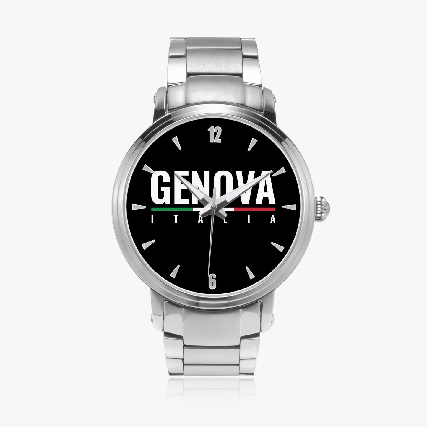 Orologio Movimento Automatico Genova Italia - Acciaio Inossidabile Premium