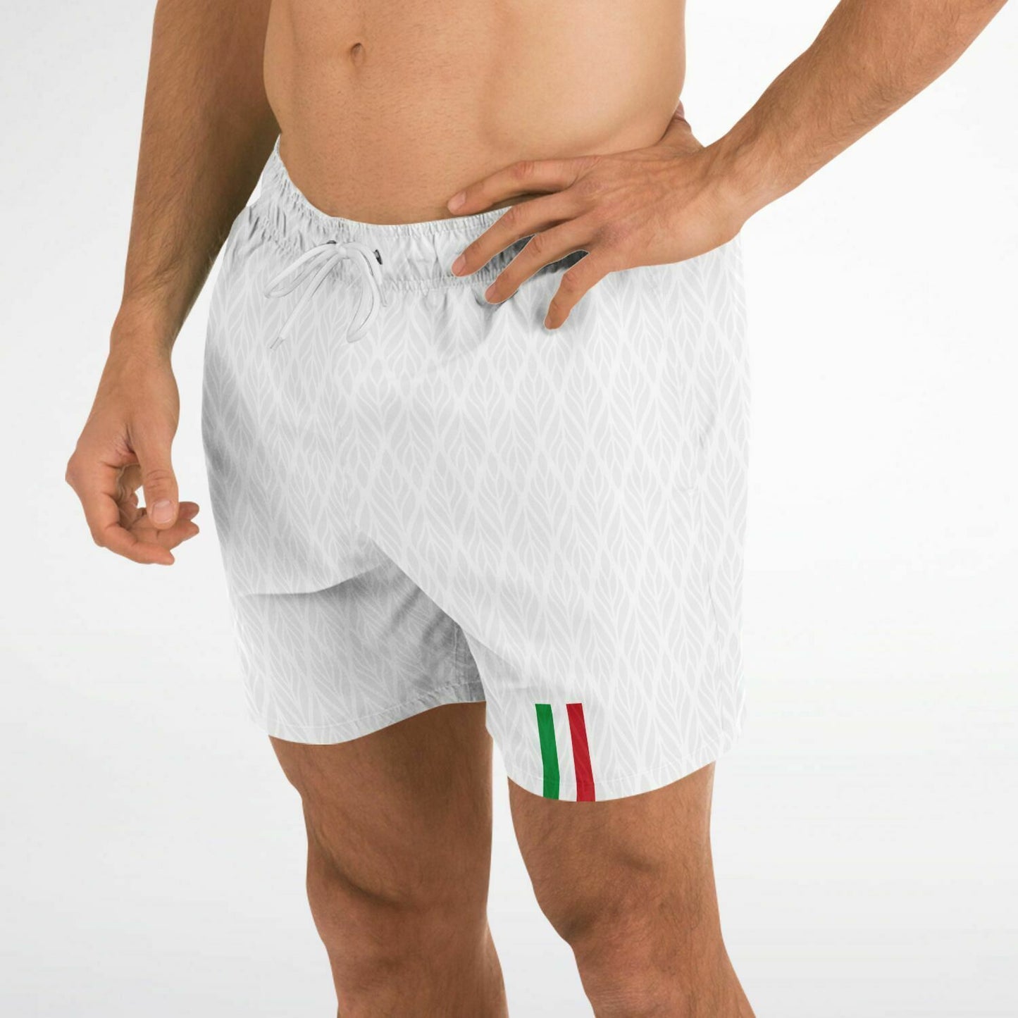 Boxer da bagno Italia Bianco
