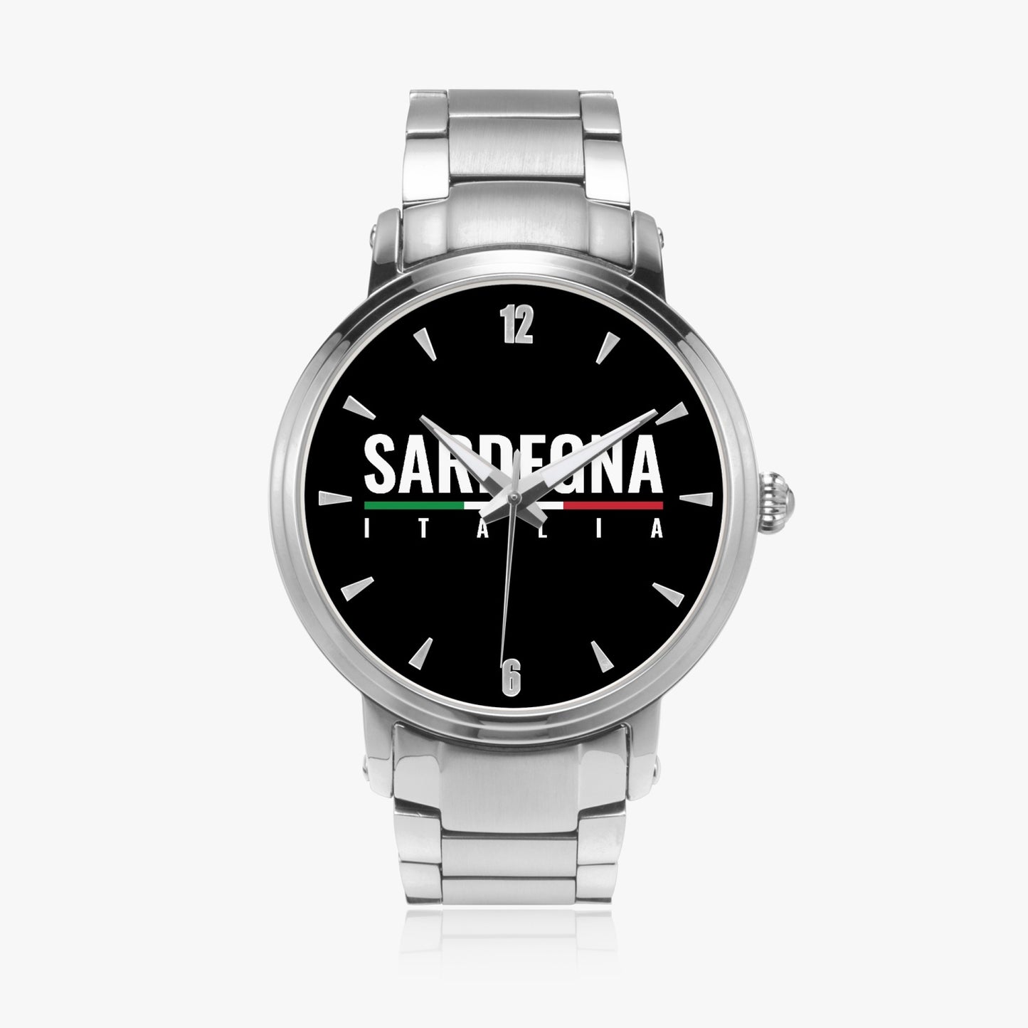 Orologio Movimento Automatico Sardegna Italia - Acciaio Inossidabile Premium