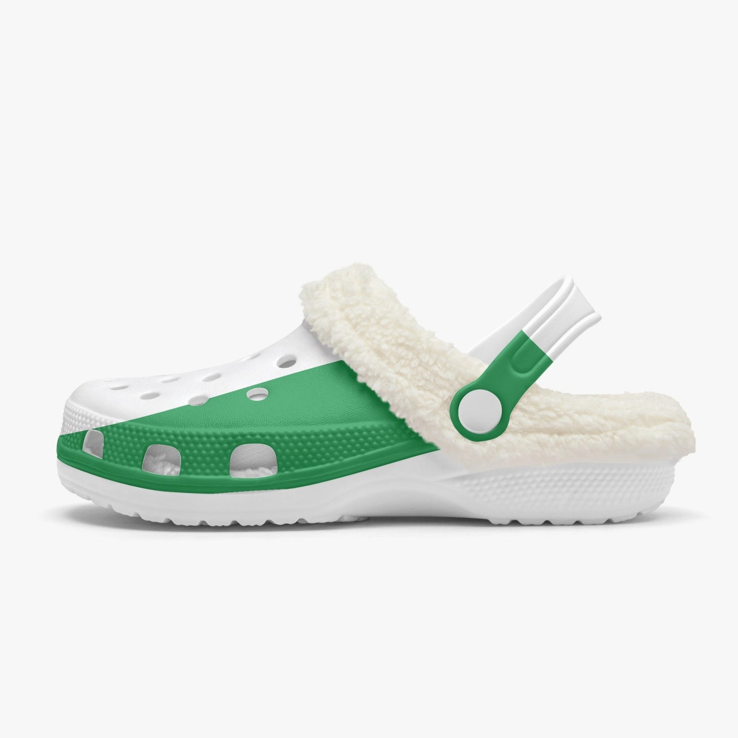 Italy Lined Winter Clogs featuring soft EVA upper, ideal for winter with snuggle-ready linings and anti-slip outsole, suitable for indoor and outdoor use.