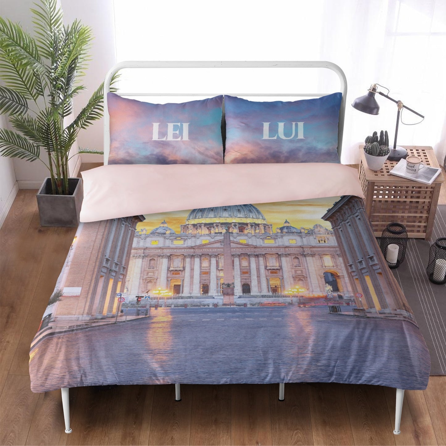 Set Biancheria da Letto - Vaticano Roma