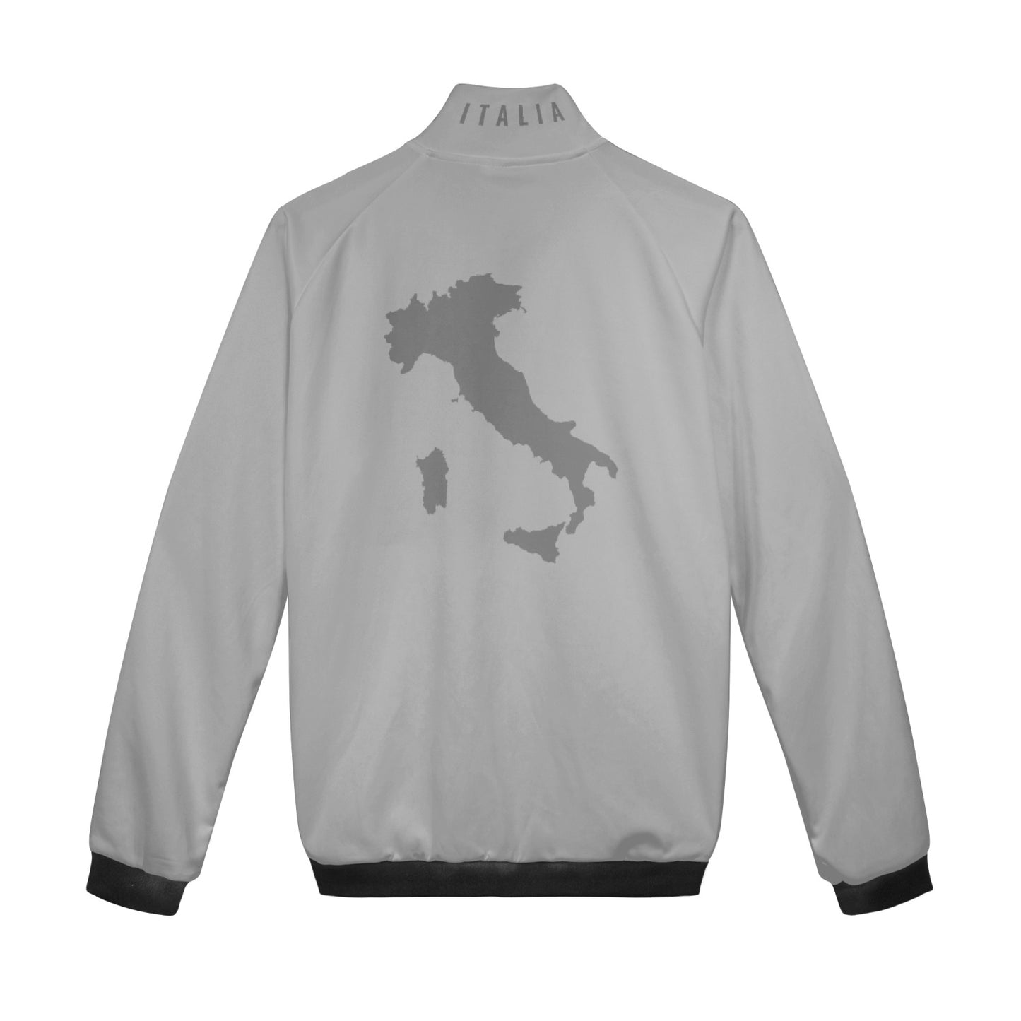 Stivale italiano zip Giacca grigia