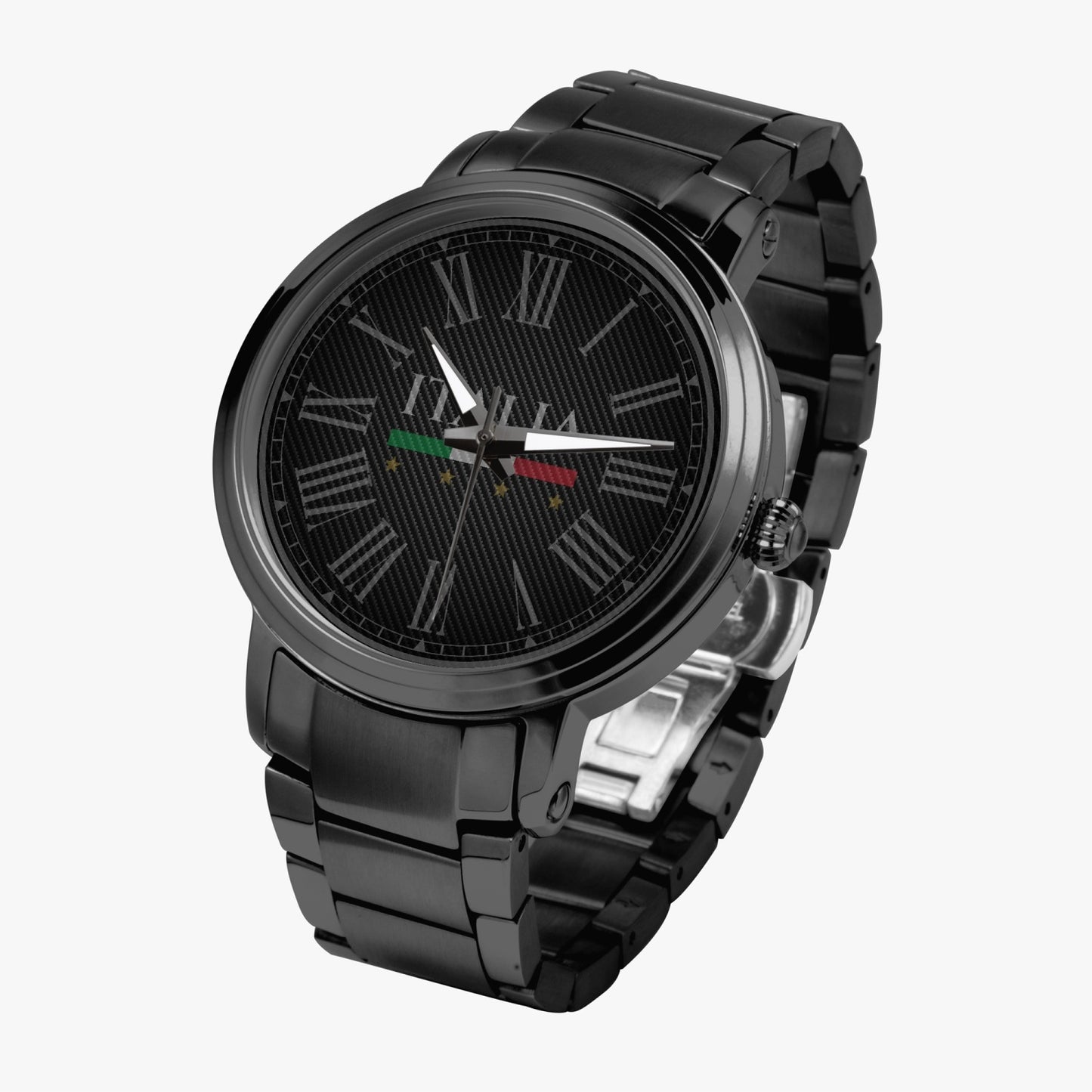 Orologio automatico Italia - effetto carbonio