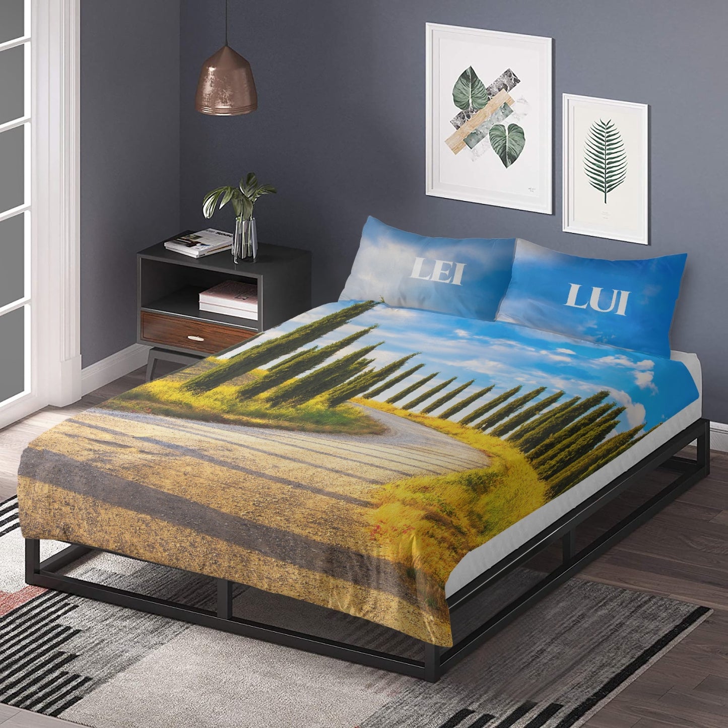 Bedding Set - Tuscany spring Italy
