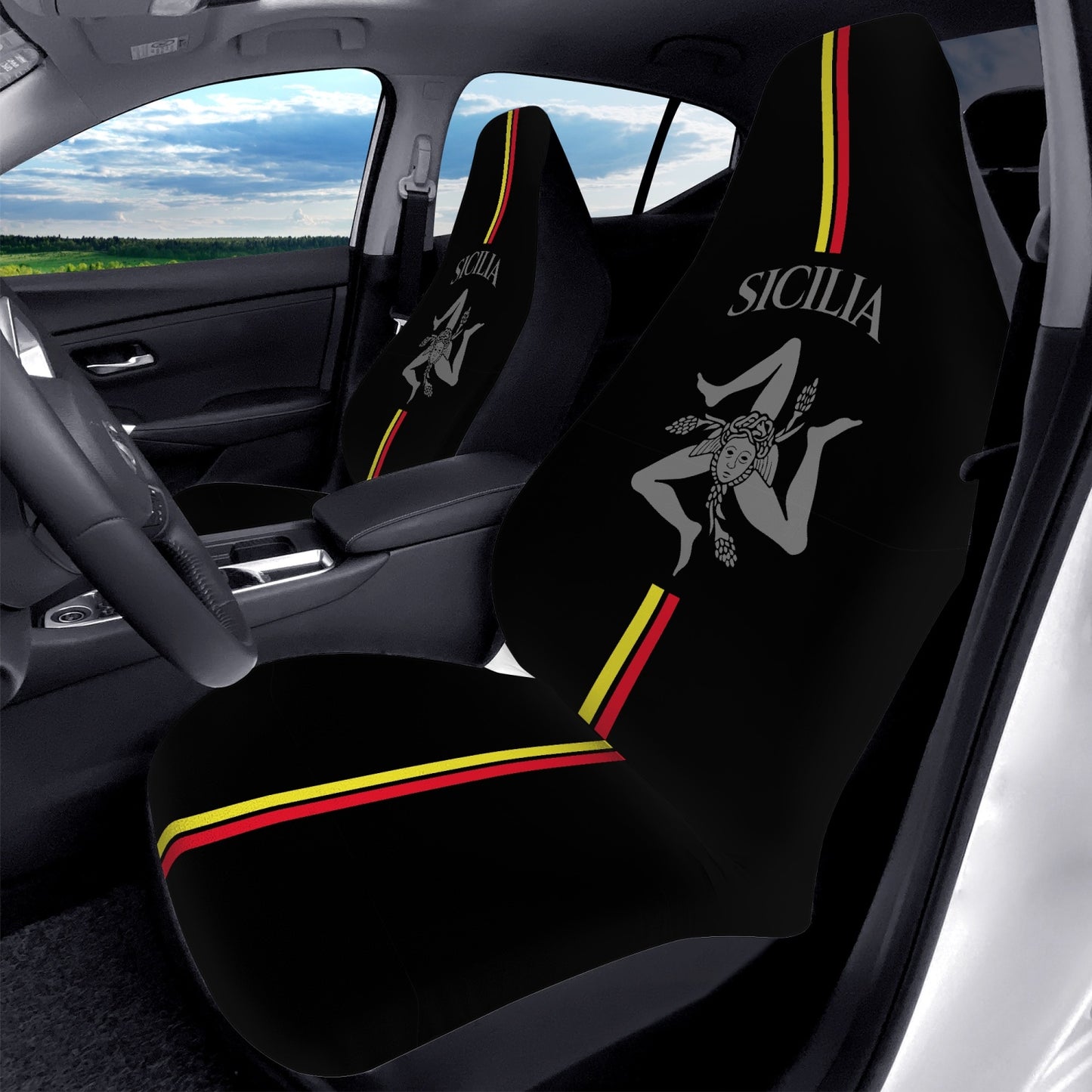 Coprisedili auto Sicilia 2pz