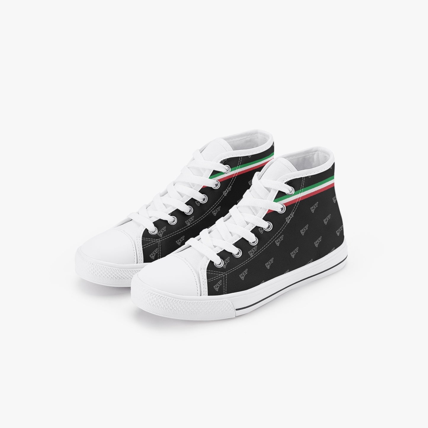 Scarpe alte da bambino modello pizza